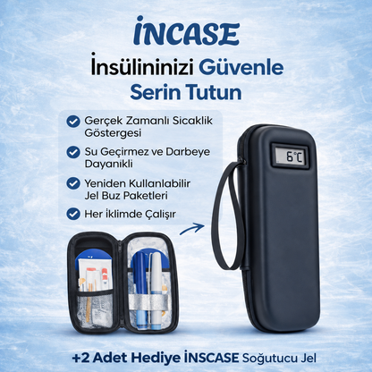 İnsCase™ İnsülin Soğutucu Takip Çantası